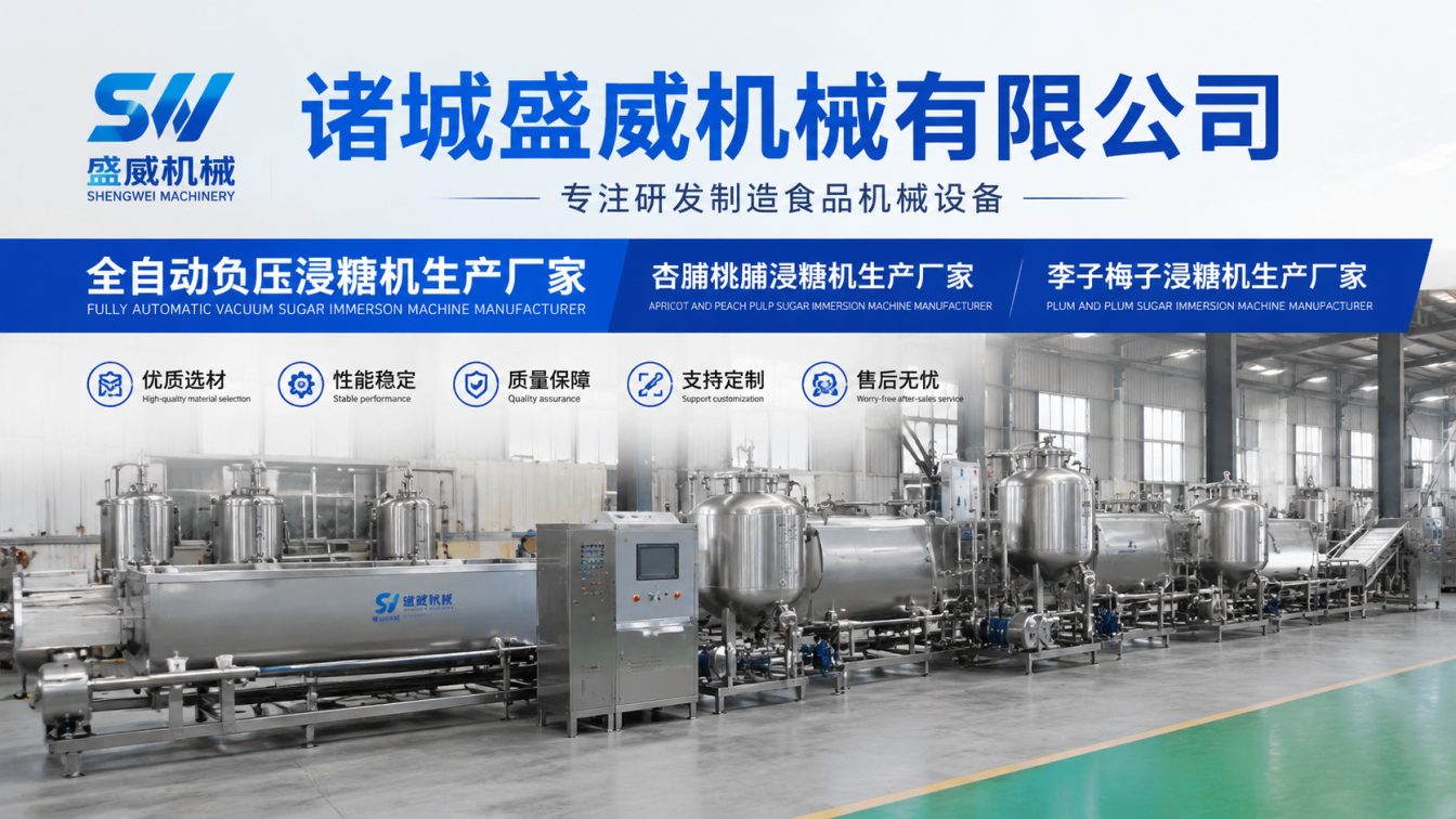遵义为果脯加工提供负压浸糖方案